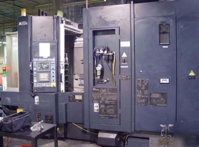 Makino A55E cnc horizontal machining center 2001