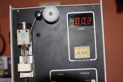 Digital chloridometer 4425000 haakebuchler titration cl