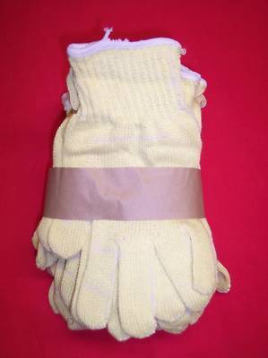 Men's large kevlar roper gloves, 12 pr. fit either hand