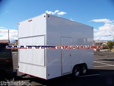 New custom enclosed event carnival concession trailer