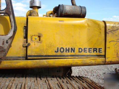 1989 john deere 790D track hoe excavator digger $ave$$$