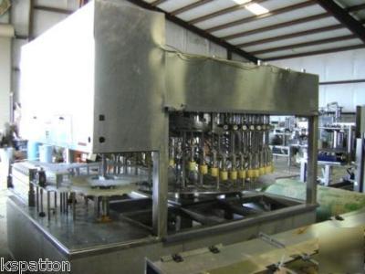 60 valve laub bottle filler rotary, stainless