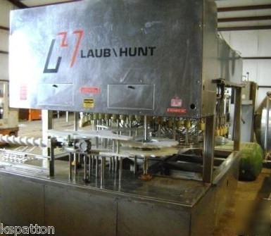 60 valve laub bottle filler rotary, stainless