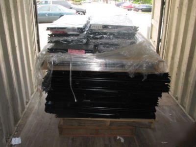 Pallet of assorted madix retail/industrial shelves