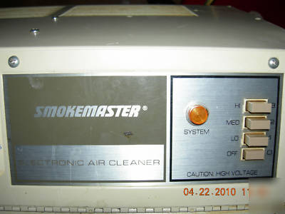 Smokemaster model c-12 air cleaner