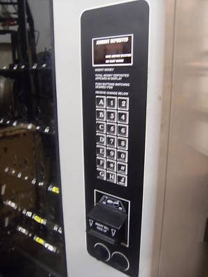 Snack indoor vending machine with coin pro 3 - grey