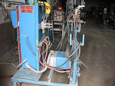 Wpi welders & presses 120 kva portable spot welder