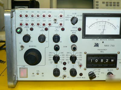 Ifr nav-750/a/b avionics test generator vor loc gs