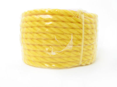 2 bundles twisted polypropylene rope 5/16