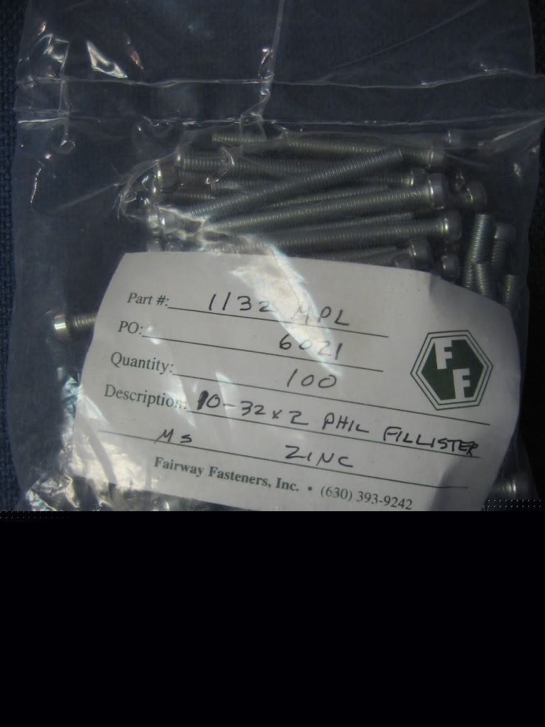 90+ lot htf 10-32 x 2 phillips fillister head ms screws