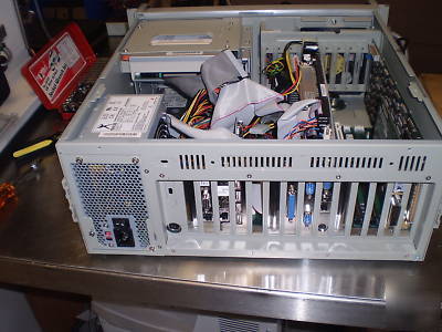 Advantech 610 industrial computer w/nat. inst. boards <