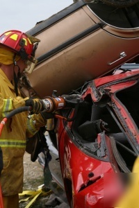 Firefighter vehicle extrication training dvd - beg.&adv