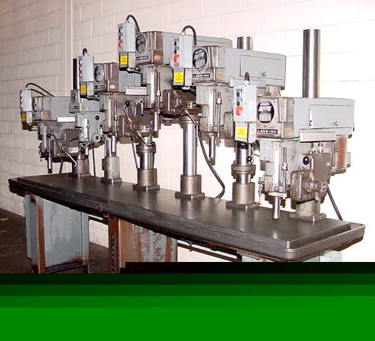 6 spdl clausing 2237 & 1657 multi-spdl drill, (5) 20