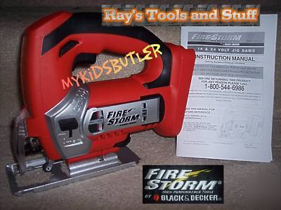 Black & decker 24V firestorm jig saw FS2400JS cordless