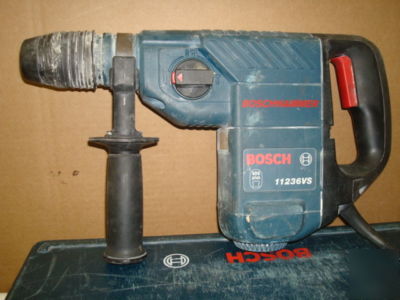 Bosch 11236VS sds-plus rotary hammer drill w/ bits 