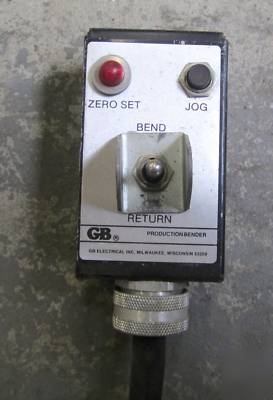 Gb gardner bender cyclone pipe and tubing bender B2000
