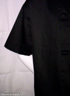 Lot of 9 coat chef jacket m l xl s black baker ss