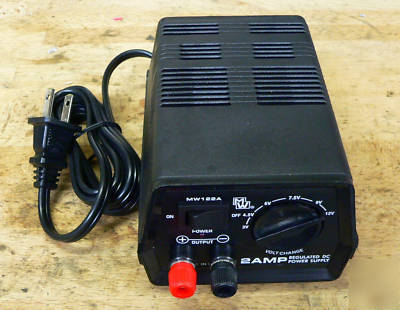 Philmore MW122A regulated dc power supply multi voltage