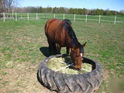 Hay feeder - hay saver tire kit
