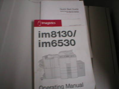 Panasonic 6530 copier copy machines pc scan fax email