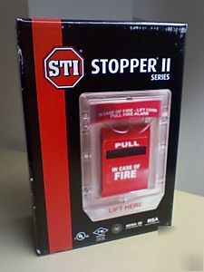 Sti-1130 surface mount with alarm fire alarm protective