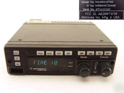 Used motorola vhf spectra 15W 146-174 mobile radio - A4