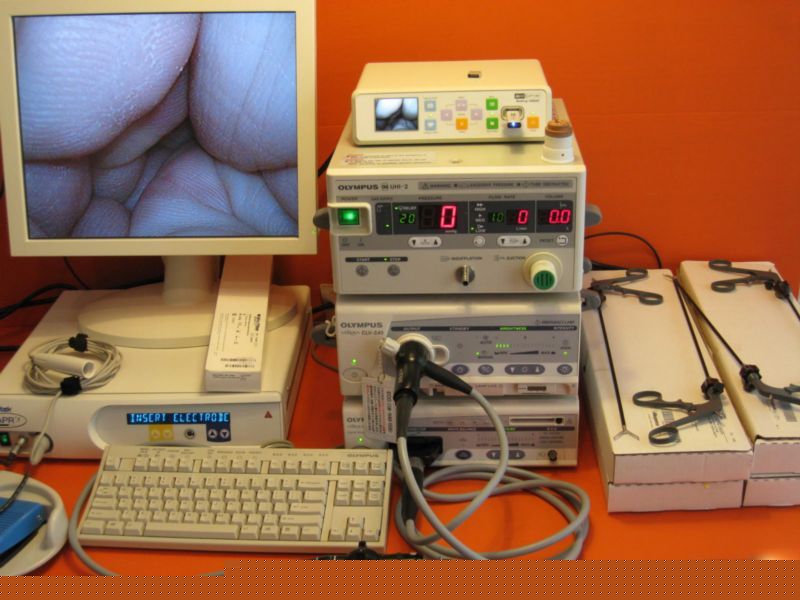 Olympus visera system with ltf type V3 videoscope