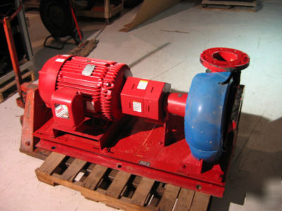 Bell & gossett 1510 6E bf 1400-gpm 40HP water pump