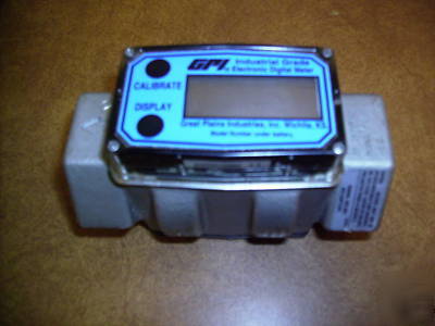 Gpi~industrial grade electronic digital meter w/ manual