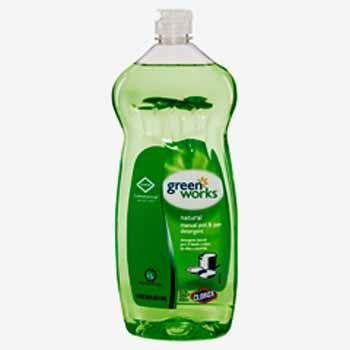 Green works natural dishwashing liquid, bottle case pac