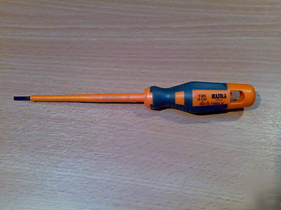 3.0MM insulated screwdriver s.slotted irazola 1963100 