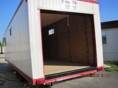8X36 mobile storage/office trailer (32' box)