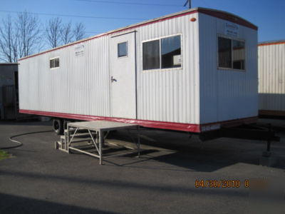 8X36 mobile storage/office trailer (32' box)