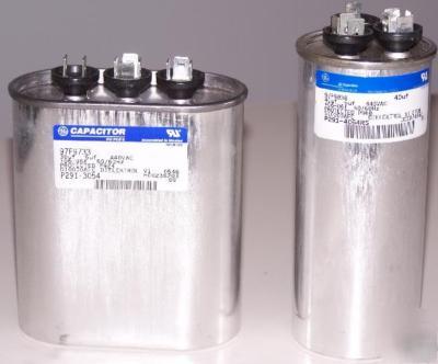 Capacitor 40+5/440 dual capacitor ge free shipping