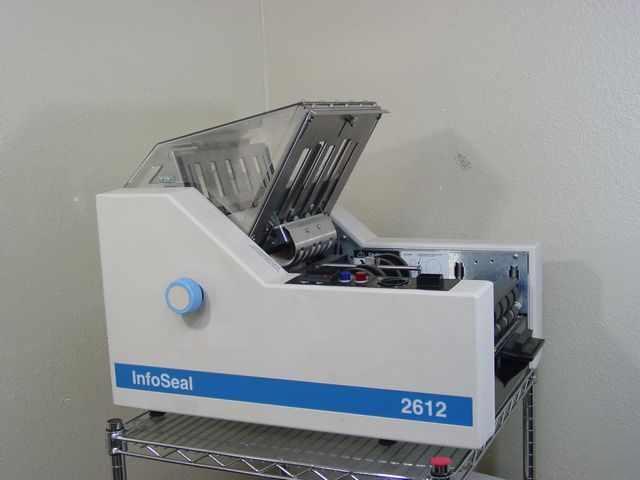 Infoseal 2612 paper folder sealer - tabletop