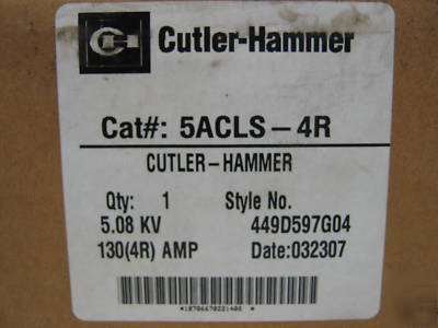 New cutler hammer 5ACLS-4R fuse 5.08KV ferrule mounted