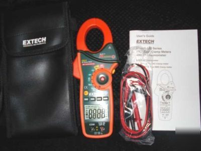 Extech ac clamp + multimeter EX810 with leads & case