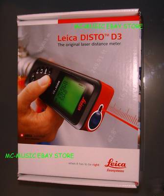 New leica distoâ„¢ D3 d 3 laser measurer distancemeter 