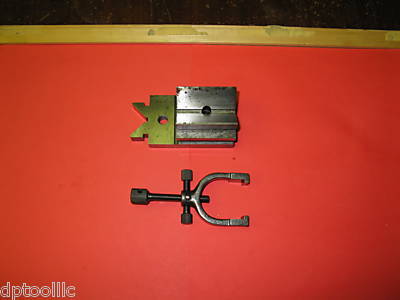 Brown & sharpe 745 v-block & clamp 