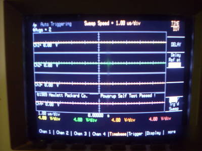 Hp 54112D 100MHZ digital color oscilloscope