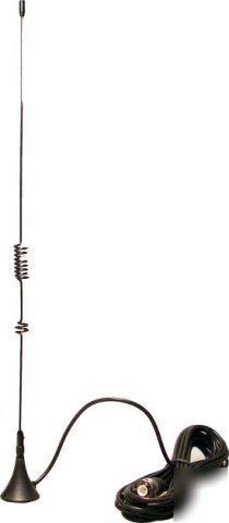 Miniscan vhf uhf magnetic scanner antenna 34.5CM 15WATT