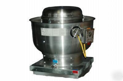 6' commercial restaurant ventilation hood system w fans