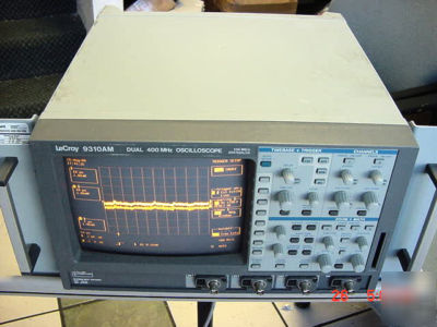 Lecroy 9310AM oscilloscope 2 channel 400MHZ,100MSA 9310