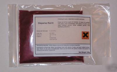 Disperse red 9 red smoke dye (defence red)