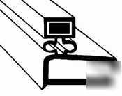 Gasket frame - 24-1/8'' x 24-1/8'' - 145-1007