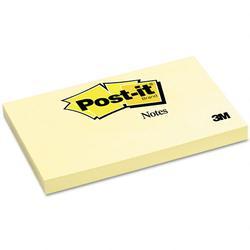New original canary yellow post-it® plain note pa...