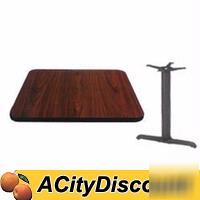 New reversible 24IN x 60 table top restaurant tables