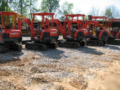  03 kubota KX61-2 mini excavator trackhoe *we deliver*