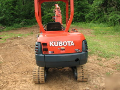  03 kubota KX61-2 mini excavator trackhoe *we deliver*