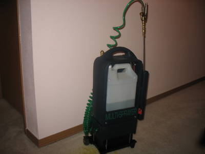 Carpet cleaning -- multi sprayer 